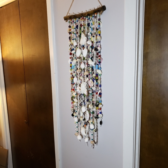 Seashell Boho Wall Hanging - Picture 2 of 3